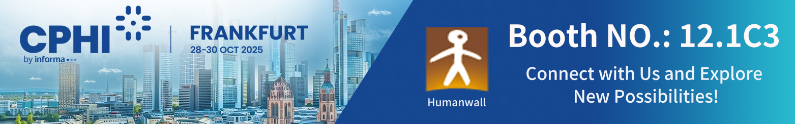 Tabhair cuairt orainn ag CPHI Frankfurt - Booth 12.1C3!
